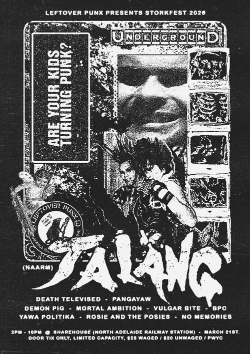 JALANG (Naarm)  - STORKFEST - all ages all day punx @ SHAREHOUSE