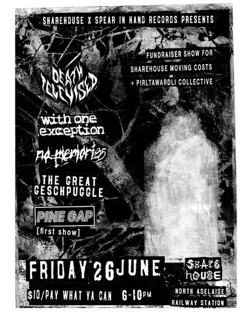 Sharehouse X Spear in Hand Records Fundraiser Show