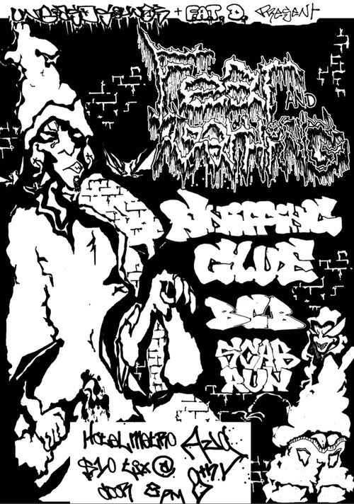 LABELLED UNCUREABLE - SCAB RUN, BIAS CREW BEATDOWN, SNIFFIN GLUE & FEAR AND LOATHING