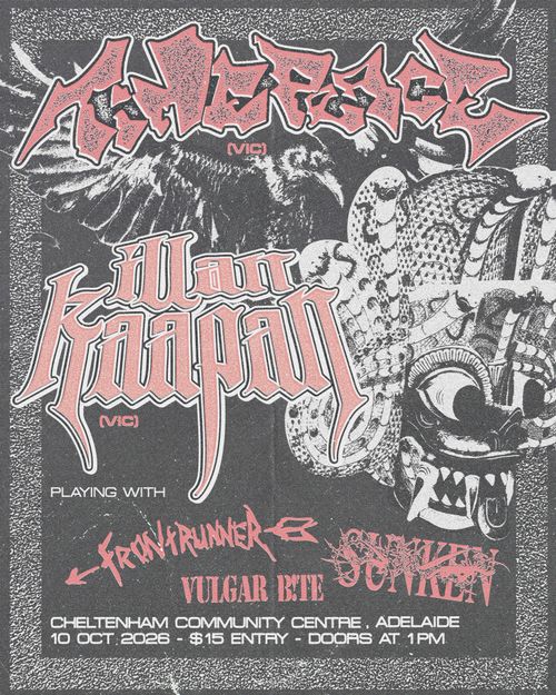 Timepeace (VIC) + Illan Kaapan (VIC)
