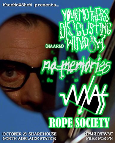 harsh noise + bands at sharehouse