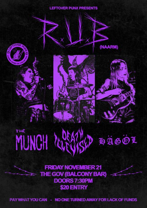 RUB - BLISTERING HC PUNX