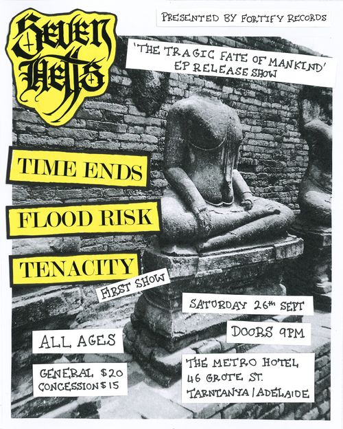 Seven Hells 'The Tragic Fate of Mankind' Release Show